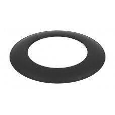 Dekoratyvinis žiedas juodas 200-CZ (ML)